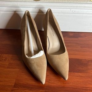 Good American Suede Heels